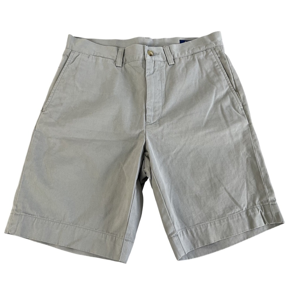 Men's Polo Ralph Lauren Light Gray Chino Shorts Size 29 Cotton Classic Fit
